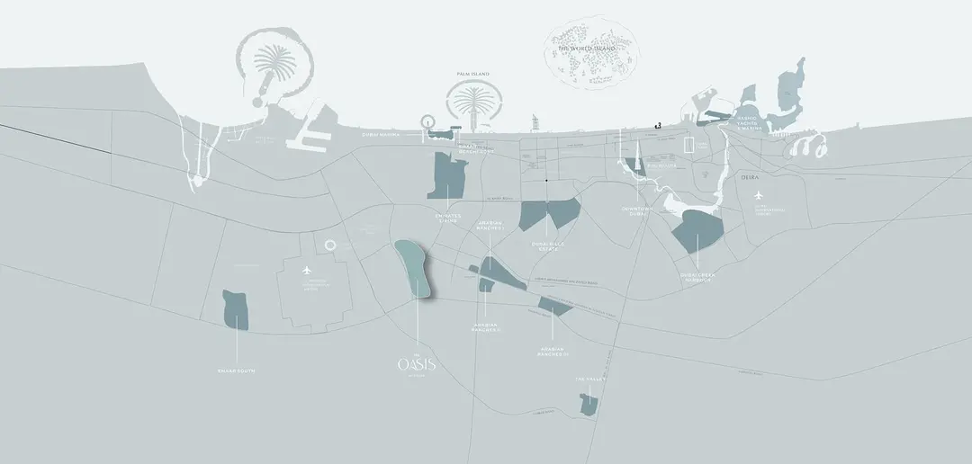The Heights Location Map